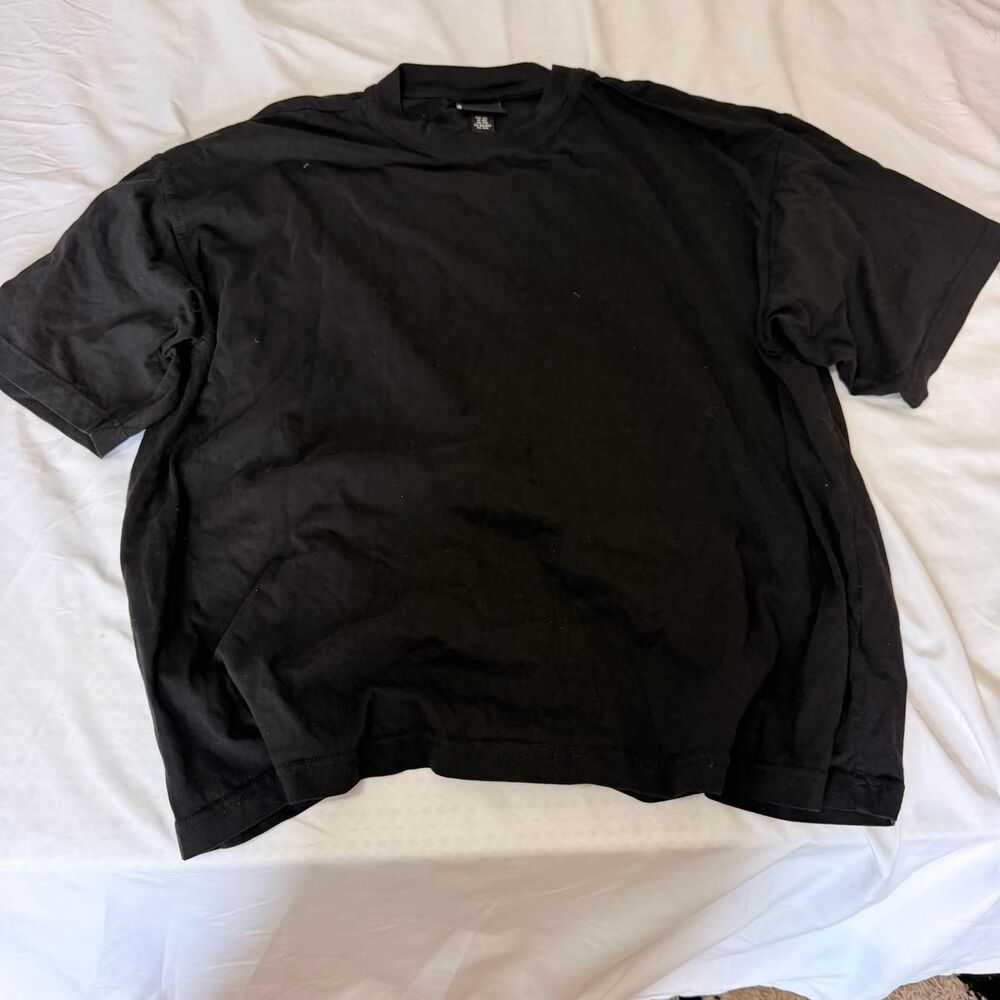 H-m Women's Black T-shirt